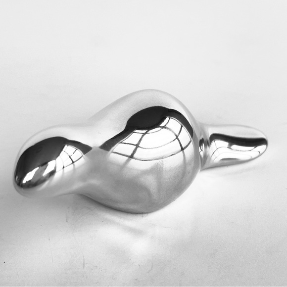 Silver Metal Animal Figurine - Picture 11 of 16